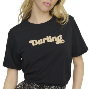 T-Shirt Noir Femme JDY Felisa Towel pas cher