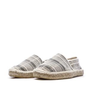 Espadrilles Grises/Noir Homme Pare Gabia Azkar vue 0