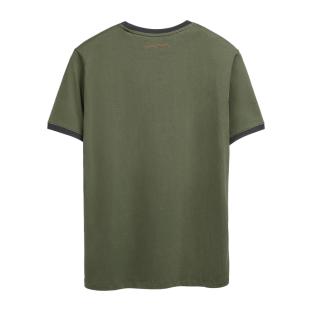 T-shirt Kaki Garçon Teddy Smith 61007493D vue 2