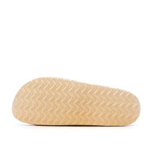 Sandales Beige Femme Lemon Bay Double Brides Naturel vue 5