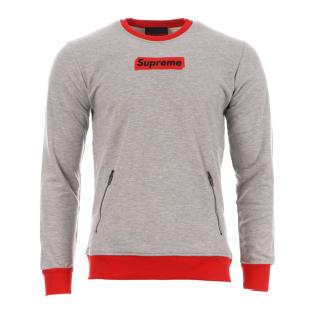 Sweat Gris Homme Supreme Grip Charm pas cher