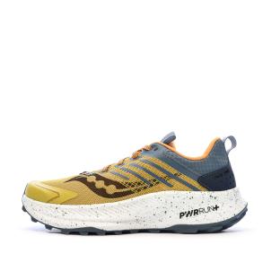 Chaussures de trail Jaunes Homme Saucony Ride pas cher