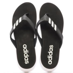 Schwarze/Weiße Flip Flops Herren Adidas Comfort Flip Ansicht 0