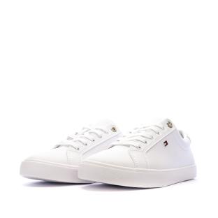 Baskets Blanches/Argent Femme Tommy Hilfiger Sneaker vue 0