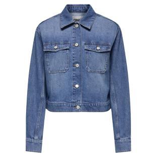 Veste Bleu Femme Only Lumi pas cher