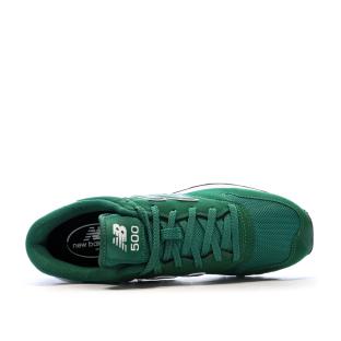 Baskets Vertes Homme New Balance 500 vue 4