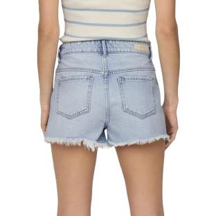 Short en Jean Bleu Femme Only Rhinestone vue 2