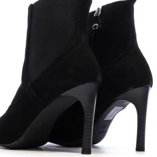 Bottines Noir Femme Geox Faviola vue 7