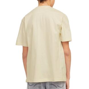T-shirt Ecru Garçon Jack & Jones Joranatomy vue 2