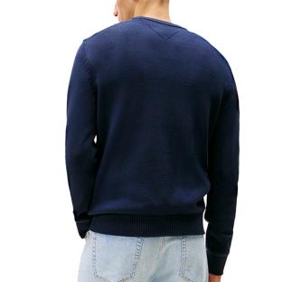 Pull Marine Homme Tommy Hilfiger Slims vue 2