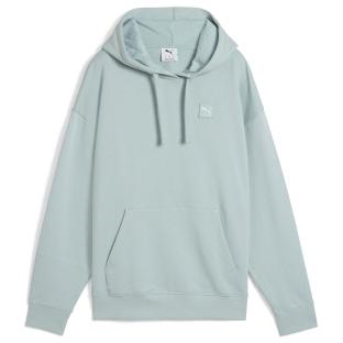 Sweat Capuche Vert d'eau Femme Puma Elevated Comfort pas cher