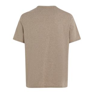 T-shirt Taupe Homme Calvin Klein 000NM2423E vue 2