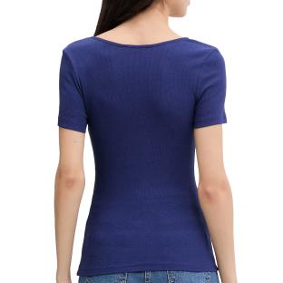 T-shirt Marine Femme Morgan Damour vue 0