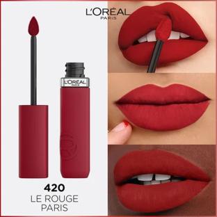 Rouge à Lèvres Liquide Mat Infaillible Lip Matte Resistance L'Oréal Paris 450 Le Rouge Paris vue 0