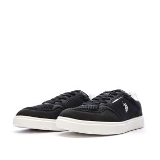 Baskets Noires Homme US Polo ASSN Byron vue 6