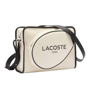 Lacoste Canvas Women's Beige Shoulder Bag Photo of the Espace des Marques %store% store - view of %key%