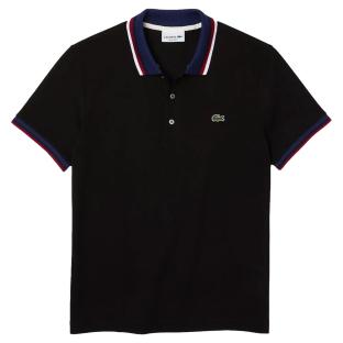 Polo Noir Homme Lacoste PH3461 vue 0