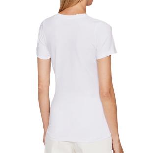 T-shirt Blanc Femme Pepe Jeans New Virginia vue 2