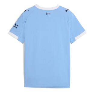 MANCHESTER CITY Maillot de Football Bleu Garçon Puma 25/26 vue 0