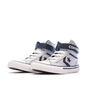 Baskets Grise/Marine Garçon Converse Pro Blaze vue 6
