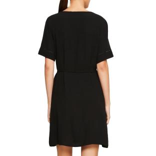 Robe Noir Femme Vila Detail vue 2