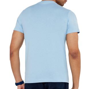 T-shirt Bleu Homme Calvin Klein Jeans Shadow vue 2