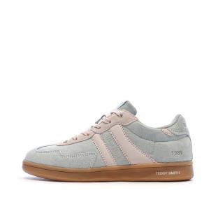 Baskets Turquoise/Rose Femme Teddy Smith 120519 vue 0
