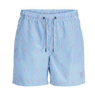 Short de bain Bleu Homme Jack & Jones Stripes pas cher