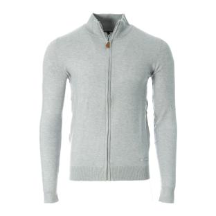 Pull Zippé Gris Homme Best Mountain 05-BEI pas cher