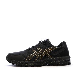 Chaussures de running Noires Homme Asics Citrek pas cher