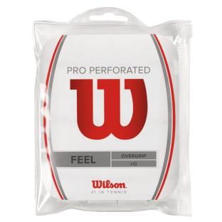 X12 SurGrip de Tennis Wilson Pro Overgrip Perf pas cher