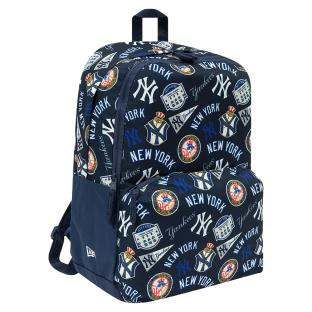 Sac à Dos Noir/Bleu Homme New Era Stadium vue 2