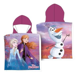 Poncho Mauve Sport Zone La Reine Des Neiges vue 0
