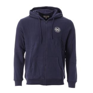 Sweat Zippée Marine Homme Lee Cooper Owen pas cher