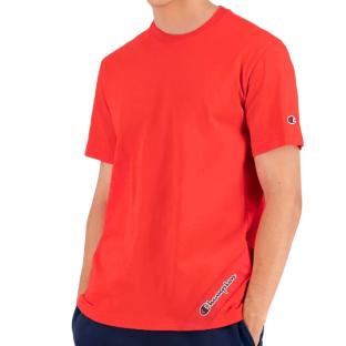 T-shirt Rouge Homme Champion 216553 pas cher