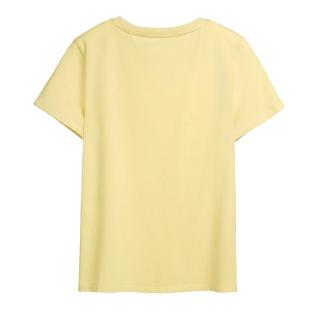 T-Shirt Jaune Femme Teddy Smith Monty vue 0