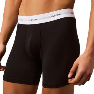 x3 Boxers Noir/Blanc Homme Calvin Klein Jeans Brief pas cher
