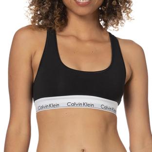 Brassière Noir Femme Calvin Klein Jeans Unlined 0000F3785E pas cher