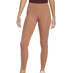 Legging Orange Femme Nike Luxe vue 0