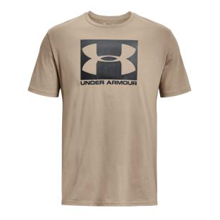 T-shirt Beige Homme Under Armour Boxed Sportstyle pas cher