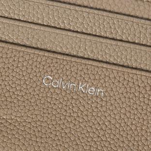 Étui Porte Carte Taupe Femme Calvin Klein Jeans Pebble vue 0