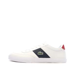 Baskets Blanches Homme Lacoste Vulcanized pas cher