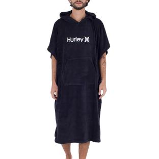 Poncho Noir Mixte Hurley Hooded pas cher