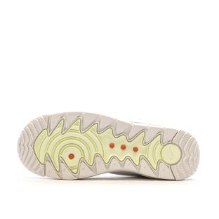 Baskets Beiges/Blanches Femme Nike Air Force 1 Wild vue 0