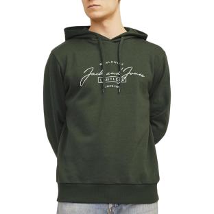 Sweat Vert Foncé Homme Jack & Jones Ferris pas cher