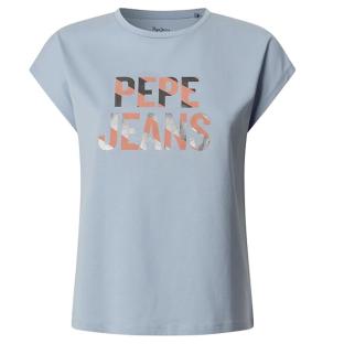 Women’s Blue T-shirt – Pepe Jeans Catalina Cloudy Photo of the Espace des Marques %store% store - view of %key%