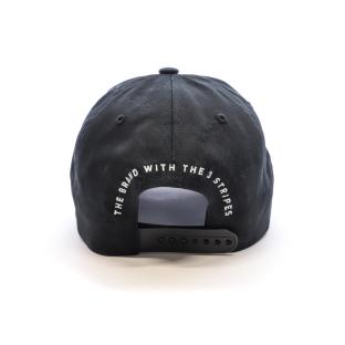 Casquette Noire Homme Adidas Wording vue 0