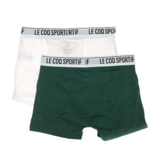 x2 Blue/Green Boxers for Men Le Coq Sportif Camuset sport Photo of the Espace des Marques %store% store - view of %key%
