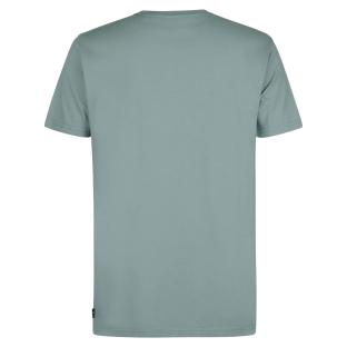 T-shirt Bleu Homme Petrol Industries TSR127 vue 2