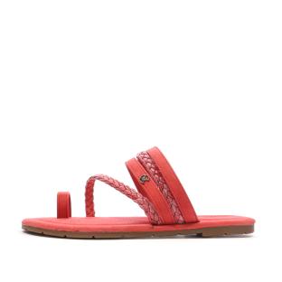 Sandales Rouge Femme Chattawak TIFA pas cher